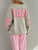 Long-Sweatshirt in Beige Artikel 6303