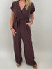 Jumpsuit Uni in Mokka Artikel 5950