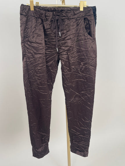 Jogpants Glanzeffekt in versch. Farben Artikel 6276