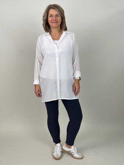 Leggings Stretch in Marine