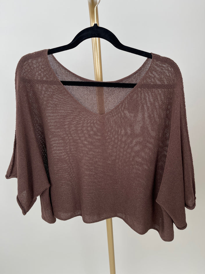 Pullover Kurz Feinstrick in versch. Farben Artikel 5261