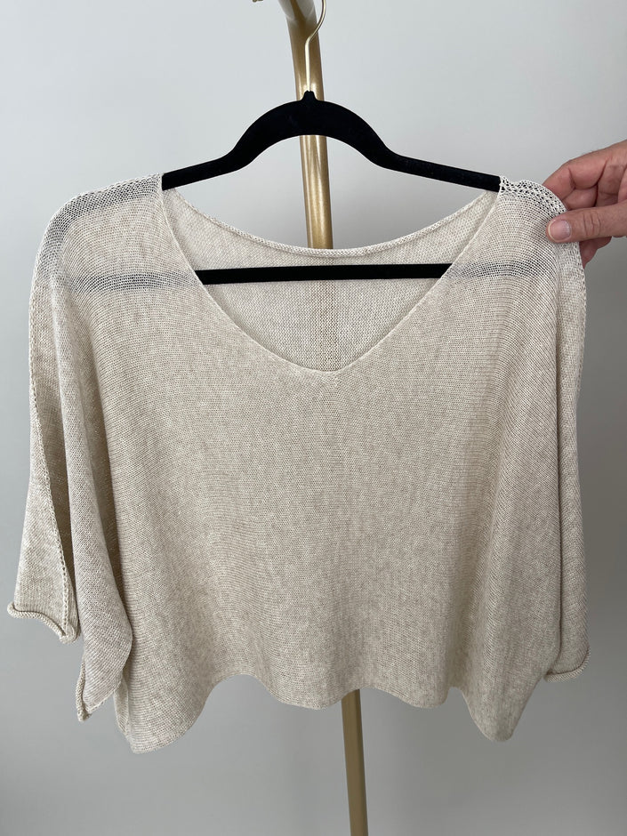 Pullover Kurz Feinstrick in versch. Farben Artikel 5261