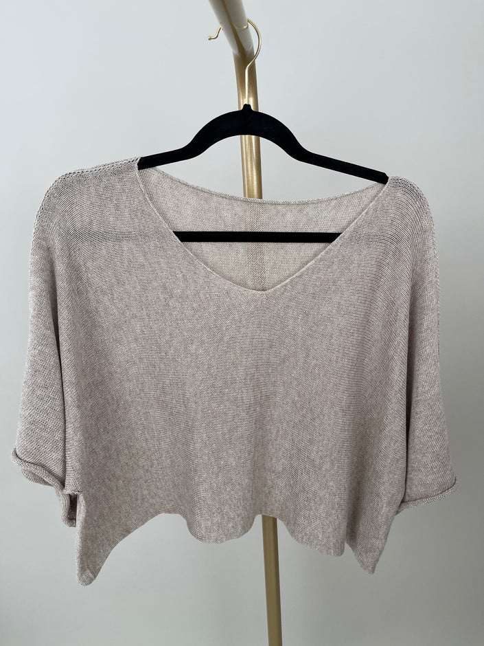 Pullover Kurz Feinstrick in versch. Farben Artikel 5261