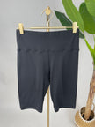 Radler Leggings mit breitem Bund in versch. Farben