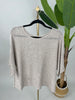 Feinstrickpullover mit lässigem Ärmel
