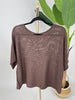 Feinstrickpullover mit lässigem Ärmel