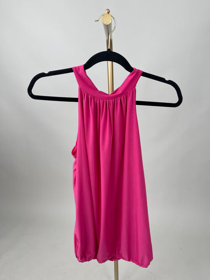 Neckholder Top Kofferstoff Uni in versch. Farben