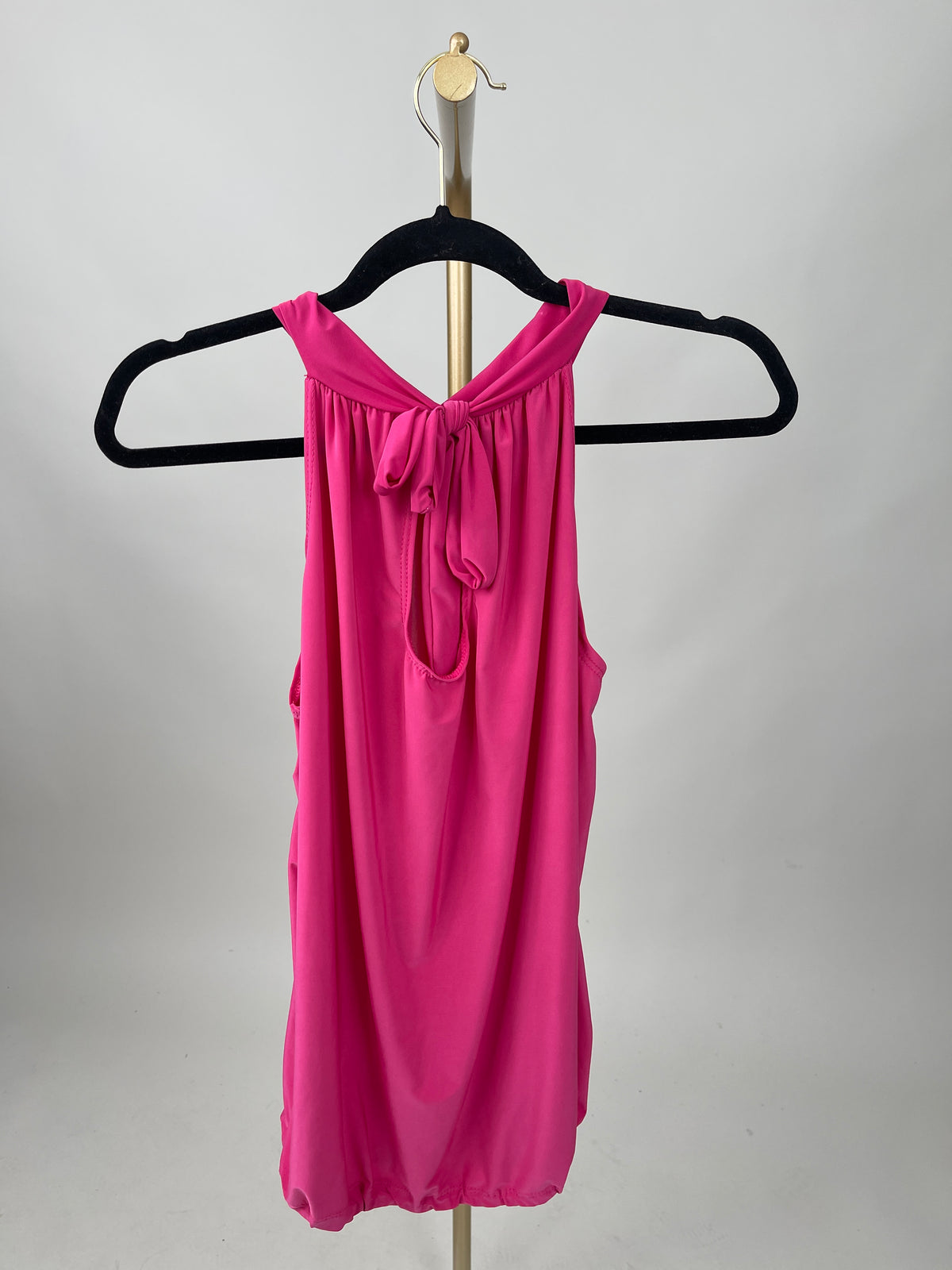 Neckholder Top Kofferstoff Uni in versch. Farben