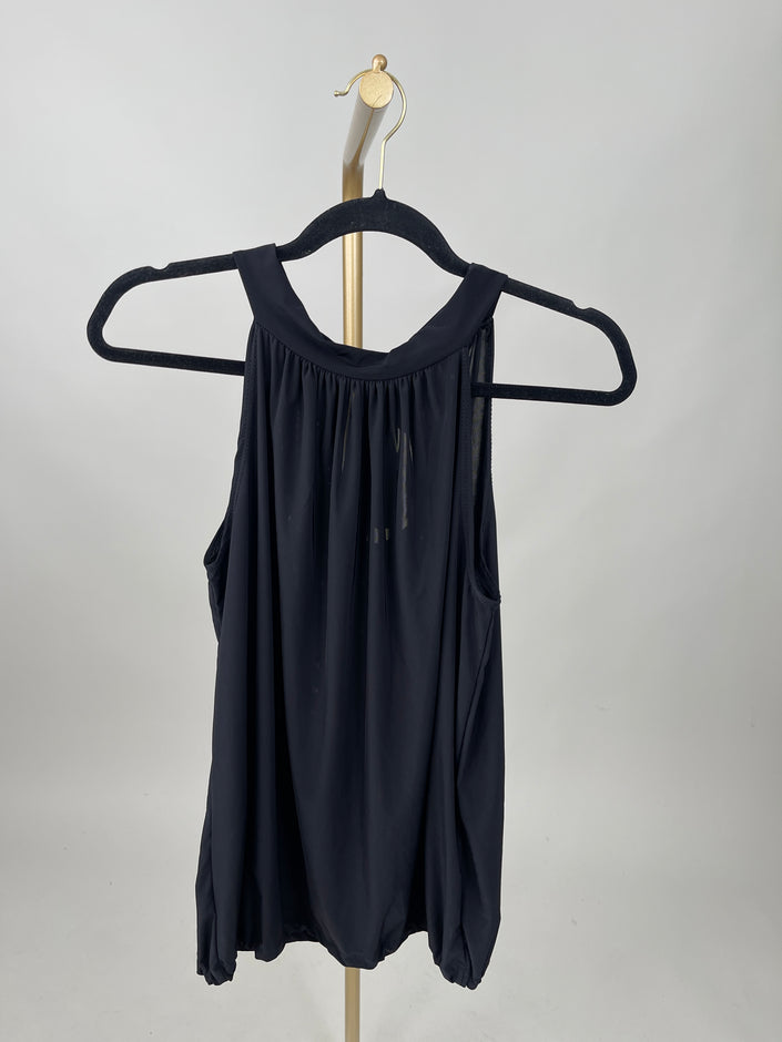 Neckholder Top Kofferstoff Uni in versch. Farben