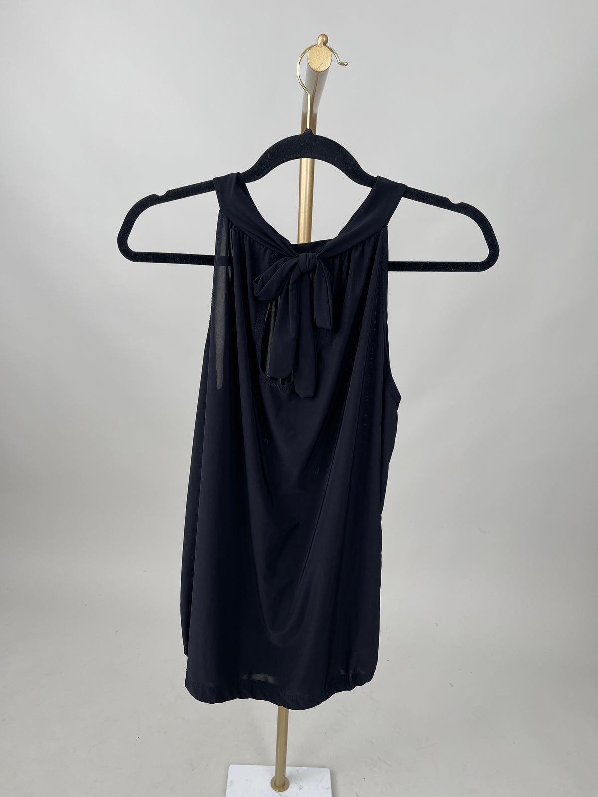 Neckholder Top Kofferstoff Uni in versch. Farben