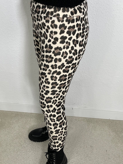 Leggings mit Leoprint in versch. Farben Artikel 5272