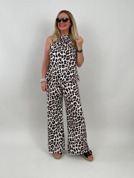 Marlene Hose Kofferstoff Leo in Beige Artikel 5963