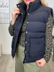 Steppweste in Schwarz Artikel 6679
