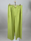Marlenehose mit Bundfalte in Kiwi