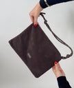 Cordtasche in Mokka