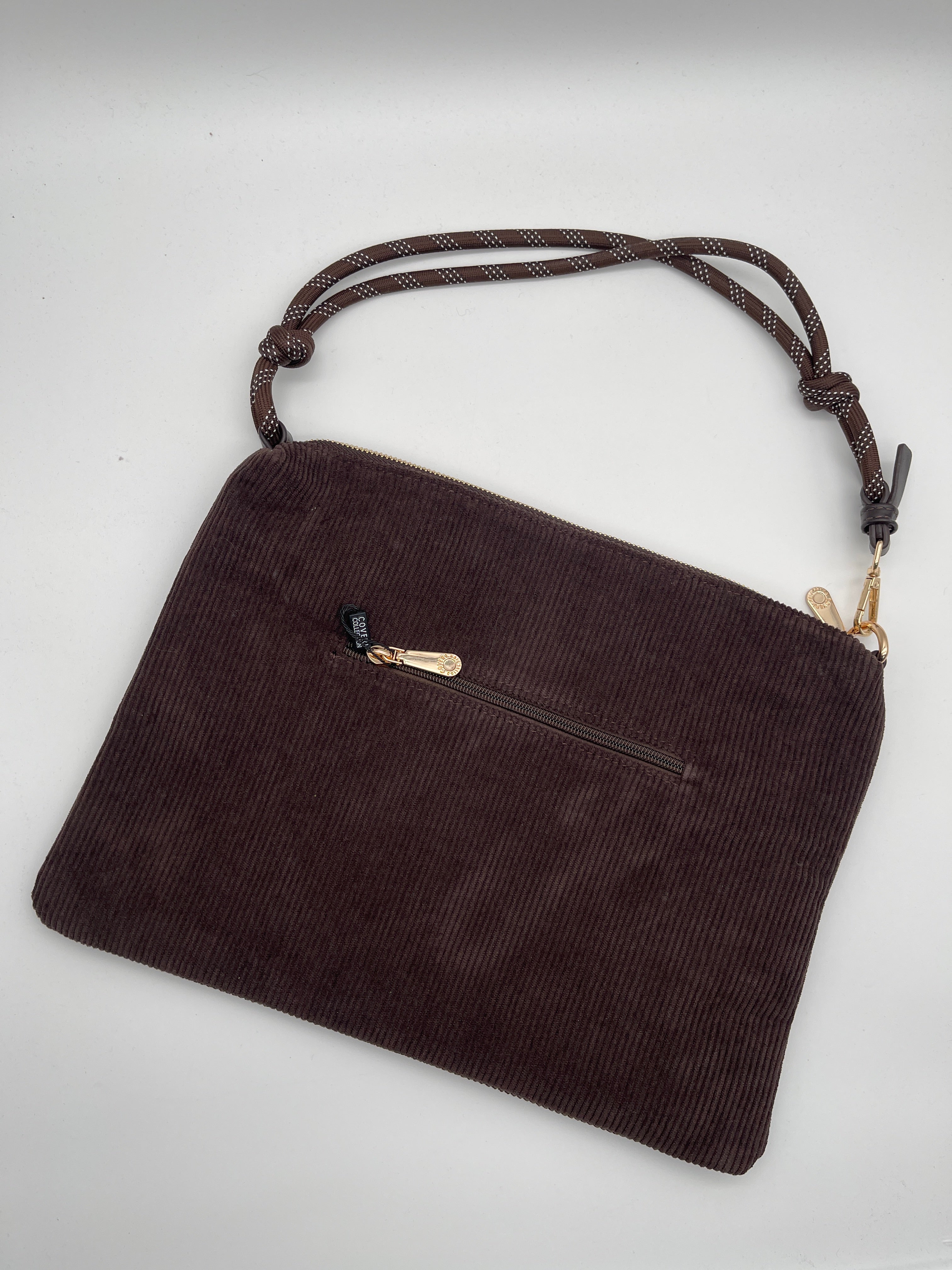 Cordtasche in Mokka
