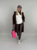 Jogpants Lederoptik in Mokka Artikel 6352
