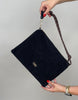 Cordtasche in Schwarz