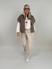 Wendeweste in Taupe/Beige Artikel 6384