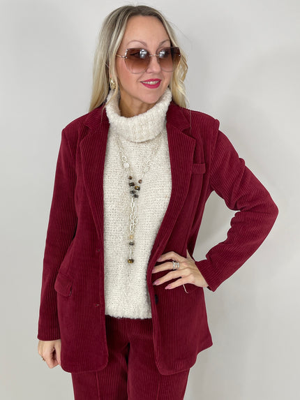 Blazer Classic Cord in Bordeaux Artikel 5417