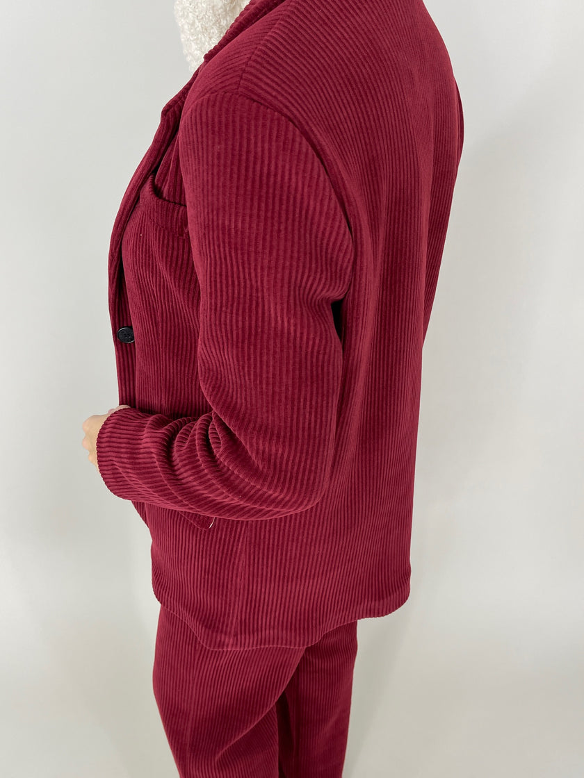 Blazer Classic Cord in Bordeaux