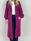 Cardigan Ballon-Ärmel in versch. Farben Artikel 6096