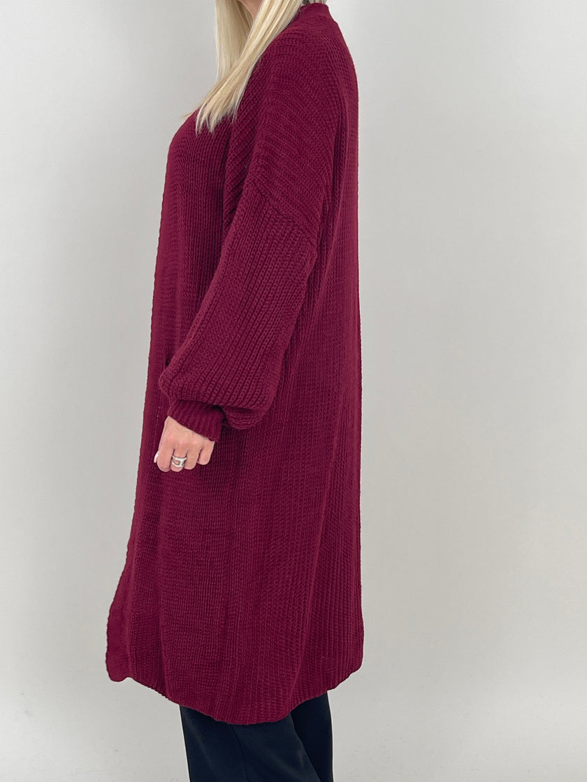 Cardigan Ballon-Ärmel in versch. Farben Artikel 6096