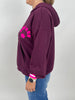 Hoodie Dog Mom in Pflaume