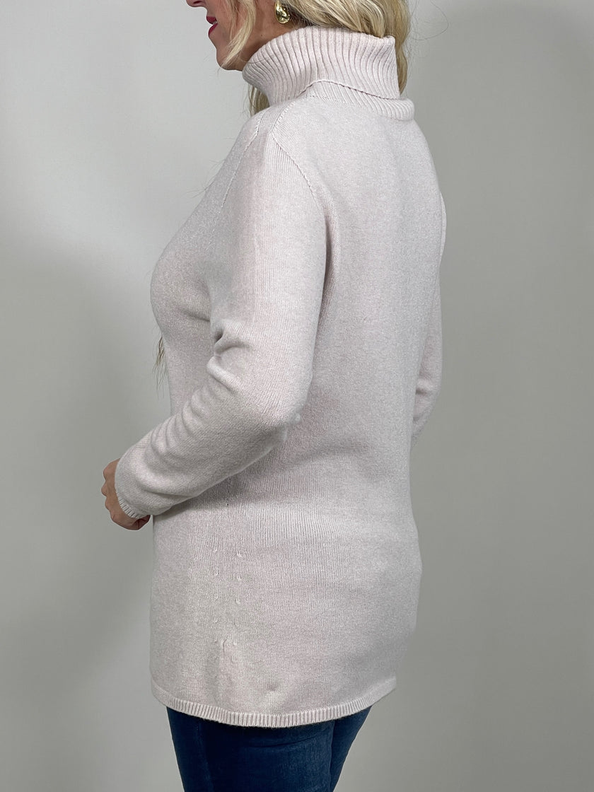 Rollkragenpullover Uni versch. Farben Artikel 6319