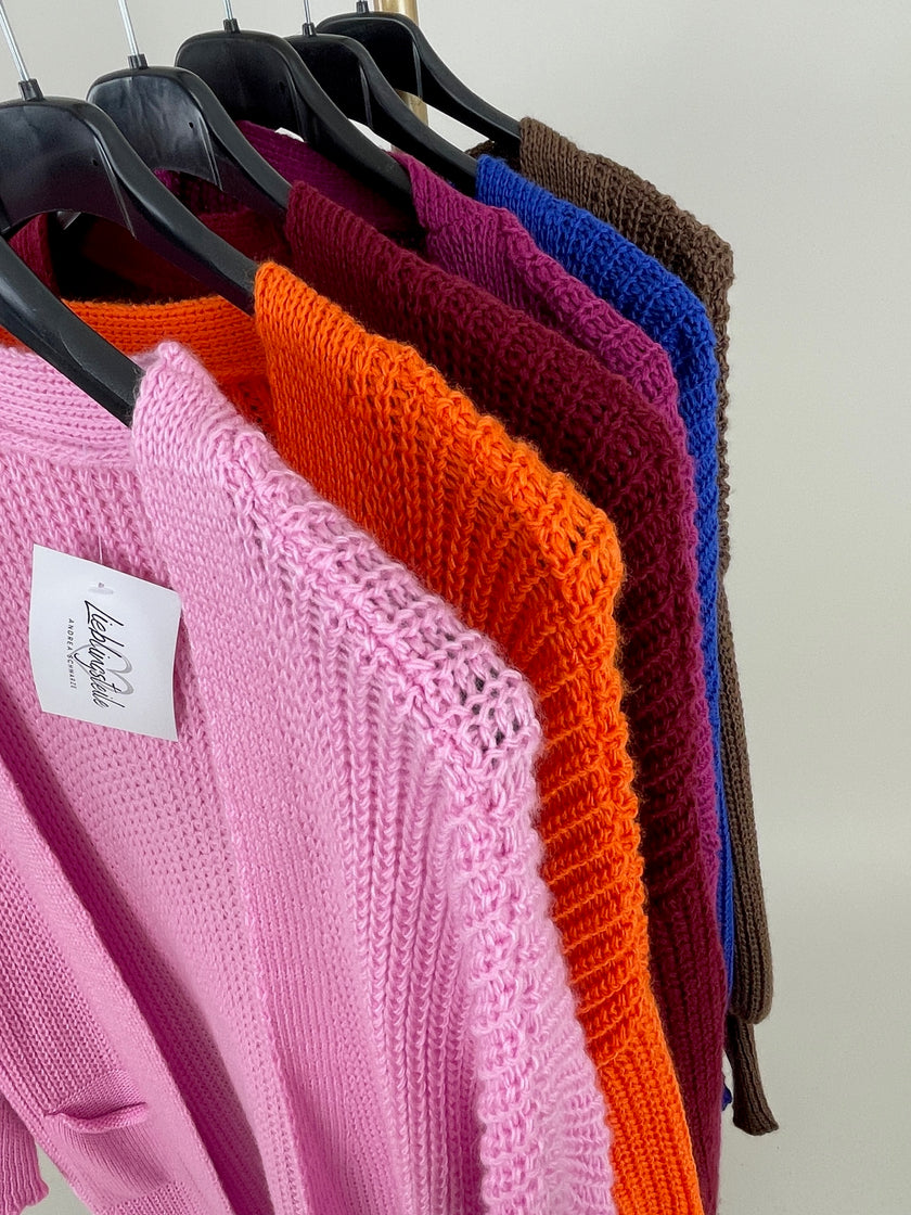 Cardigan Ballon-Ärmel in versch. Farben Artikel 6096