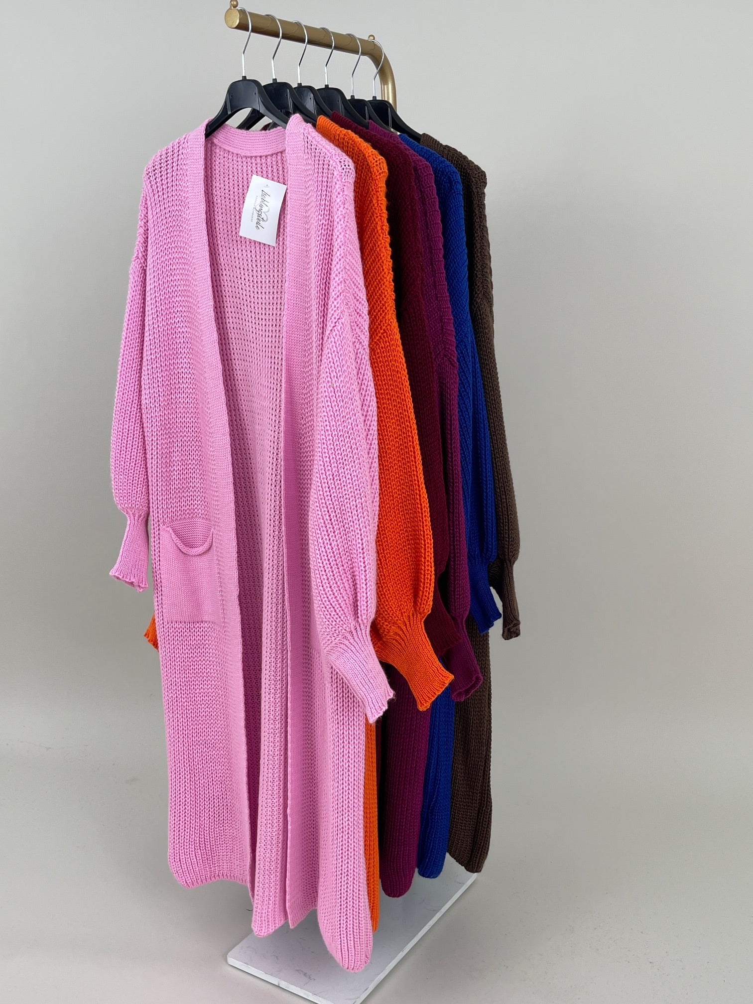 Cardigan Ballon-Ärmel in versch. Farben Artikel 6096