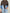 Hoodie mit Jeans-Details in Mokka Art. 6383