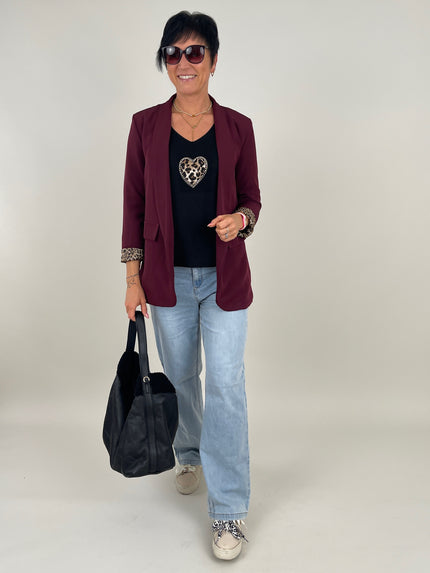 Blazer Bordeaux Leo Art. 6443