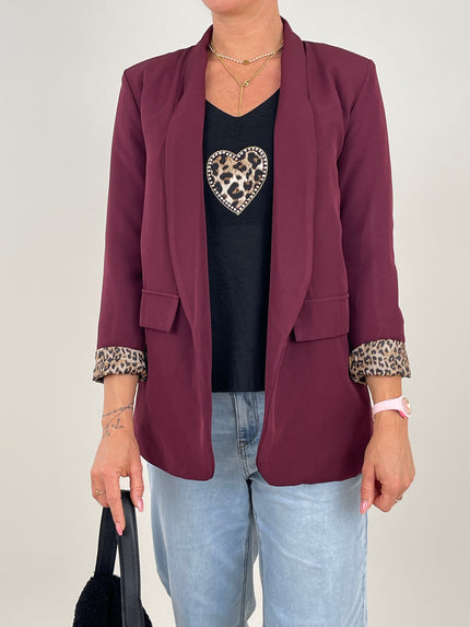 Blazer Bordeaux Leo Art. 6443
