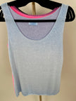 Top mit Glitzerrand in versch. Farben Artikel 5988