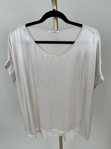 Shirt Satinoptik Uni in versch. Farben Artikel 3599