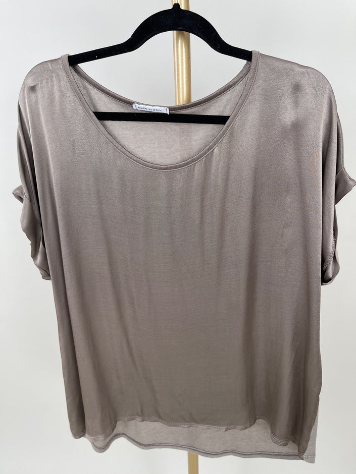 Shirt Satinoptik Uni in versch. Farben Artikel 3599