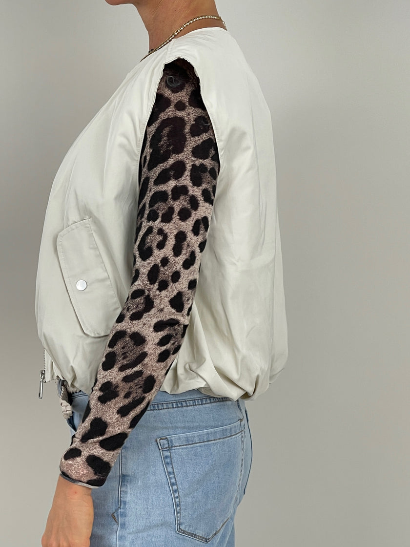 Weste in Creme Artikel 6353