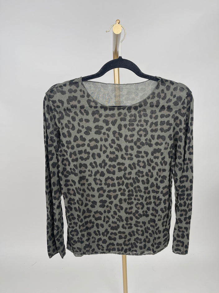 Langarmshirt Kaschmir-Anteil Leo tragbar bis ca. 42/44 in versch. Farben