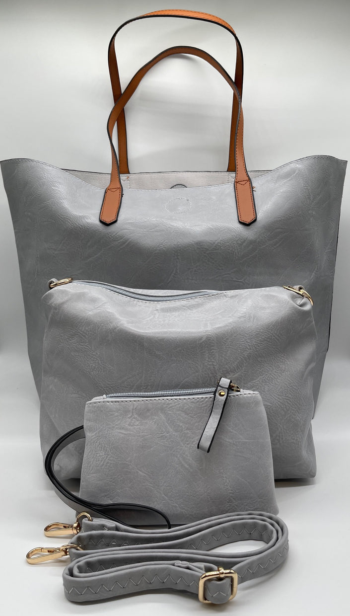 Shopper 3-Teilig in versch. Farben Artikel 4058