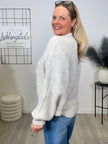 Poncho/Pullover in Beige Art. 6707