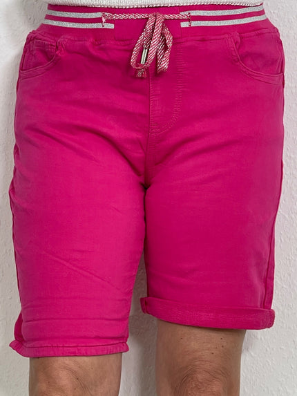 Bermuda im Jogpants-Style in Pink Artikel 4074