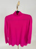 Pullover mit Stehkragen Uni in Pink