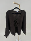 Poncho/Pullover in Mokka Art. 6712