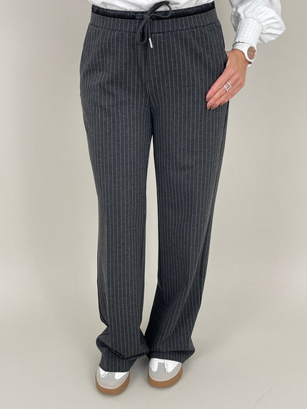 Red Button Hose mit Nadelstreifen in Grau Art. RB6446