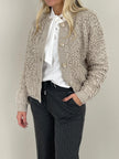 Jacke mit Fransen von Red Button in Beige Art. RB6488