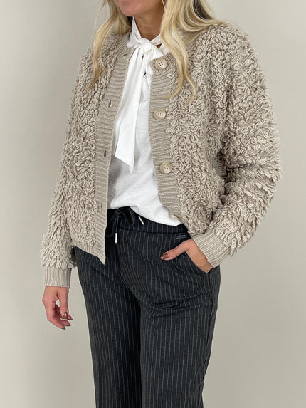 Jacke mit Fransen von Red Button in Beige Art. RB6488