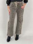 Jeans Beige Leo-Muster Art. 6468