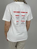 T-Shirt Rock Cherry in Weiß