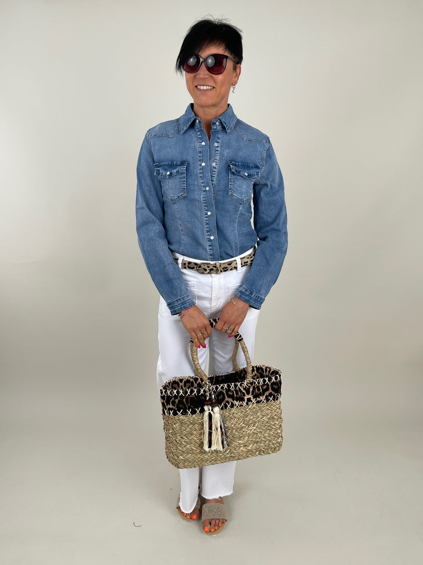 Jeans Bluse Artikel 6005